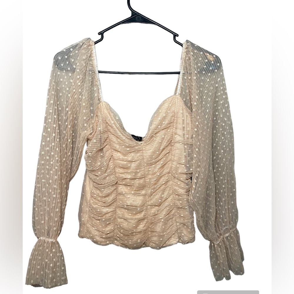 Madi Mase Long Sleeve Blouse Size Medium
